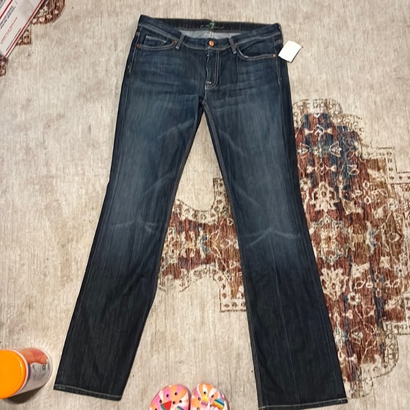 7 For All Mankind Denim - NWT WOMENS 7 FOR ALL MANKIND FLYEN JEANS SIZE 32